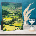 Valley in Sete Cidades Plaque