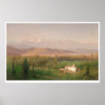 Valley near Los Angeles, California (0704A) Poster