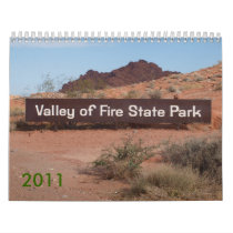 Valley of Fire 2011 Calendars