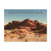 Valley of Fire State Park Post Card