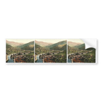 Valley of Murg from Eberstein, Baden-Baden, Baden, Bumper Stickers