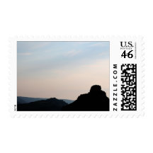 Valley of the Rocks, Devon, UK. Postage Stamp