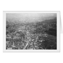 valley of the shadow of death greeting card