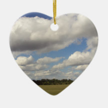 Valley Sky Christmas Ornament