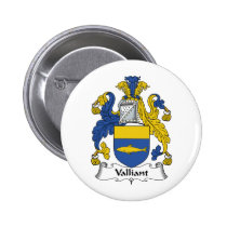 Valliant Family Crest Button