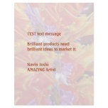 Vally of Flowers -  Buy Blank or Customize Full Color Flyer