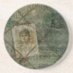 Valse des Blondes Beverage Coaster