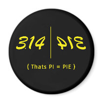 Value for PI Refrigerator Magnet