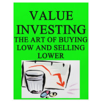 value investing flyer design