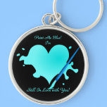 Valuegem Paint Me Blue Keychain keychains