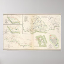 Valverde, Shiloh, Ft Craig, Roanoke Island Poster