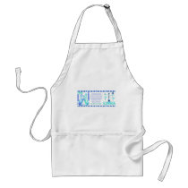 ValxArt 1982 2042 zodiac water dog born in Libra Aprons