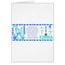 ValxArt 1982 2042 zodiac water dog born in Libra Greeting Cards
