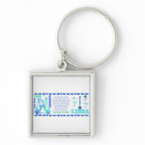 ValxArt 1982 2042 zodiac water dog born in Libra Key Chains