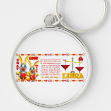 Valxart 1987 2047 FireRabbit zodiac Libra Keychain