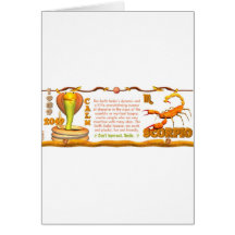 Valxart 1989 2049 EarthSnake zodiac Scorpio Cards