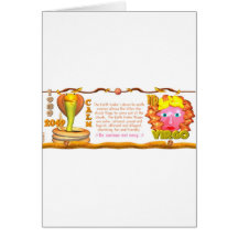 Valxart 1989 2049 EarthSnake zodiac Virgo Cards