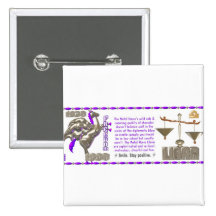 Valxart 1990 2050 MetalHorse zodiac Libra Button