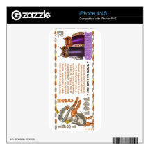Valxart 1991 2051 MetalSheep zodiac Gemini iPhone 4 Skin