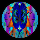 Valxart abstract breaking geod wall clocks