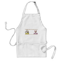 Valxart Aries Capricorn zodiac friendship Apron