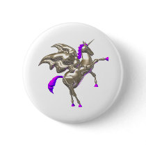 Valxart flying horse friendship designs button
