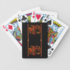 Valxart Gothic Taurus zodiac astrology Poker Cards
