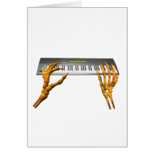 Valxart keyboard hands design cards