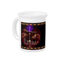 Valxart Libra Scorpio zodiac Cusp or 2 sign Drink Pitchers