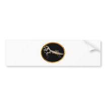 Valxart preying mantis  nature icon bumper sticker