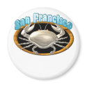 Valxart San Francisco crab gifts magnets