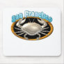 Valxart San Francisco crab gifts Mouse Pad
