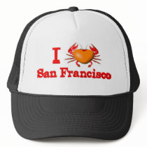 Valxart San Francisco events  crab designs Mesh Hat