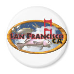 Valxart San Francisco visit gifts Refrigerator Magnet