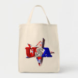 ValxArt USA flag stars and stripes design on Bag