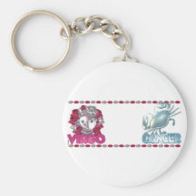 ValxArt Virgo Cancer zodiac friendship gifts Key Chains