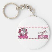 ValxArt Virgo Scorpio zodiac friendship Keychains