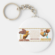 ValxArt Zodiac Aquarius Yin Wood Dragon 1964 2024 Keychains