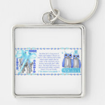 ValxArt zodiac water bull Gemini born 1973 2033 Keychains
