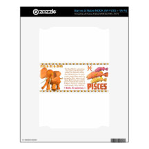 Valxart's 1985 zodiac wood bull born Pisces Skin For The NOOK