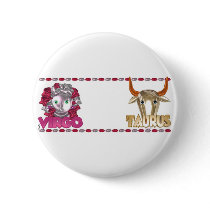 ValxArts Virgo Taurus zodiac friendship gift Pins