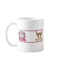 ValxArts Virgo Taurus zodiac friendship gift Coffee Mugs