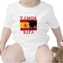 Vamos Rafa With Flag of Spain Shirt