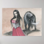 Vamp and Wolf Print