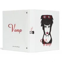 Vamp Avery Binder by MoonArtandDesigns Vamp Avery Binder