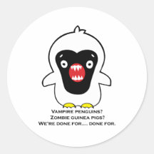 vamp-peng round sticker