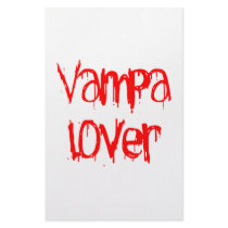 Vampa Lover stationery by Fangtastic Vampa Lover stationery