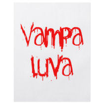Vampa Luva flyers by Fangtastic Vampa Luva flyers