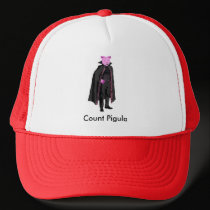Vampimals Count Pigula standing hats