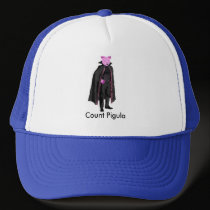 Vampimals Count Pigula standing hats
